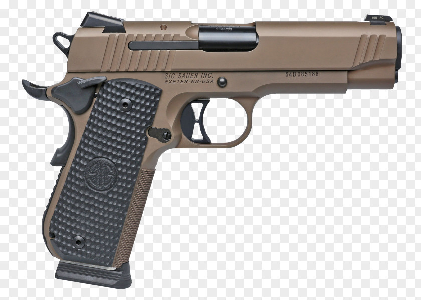 Handgun M1911 Pistol .45 ACP SIG Sauer 1911 PNG