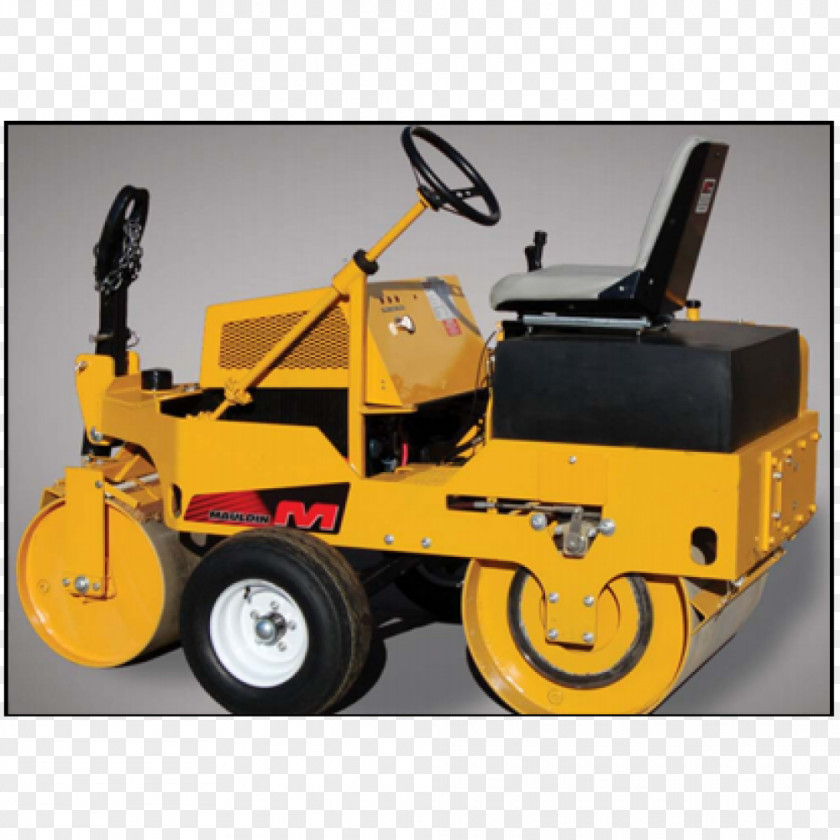 Road Roller Asphalt Concrete Heavy Machinery Compactor PNG