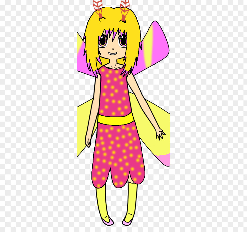 Rosy Maple Moth Clip Art Insect Illustration Dress PNG