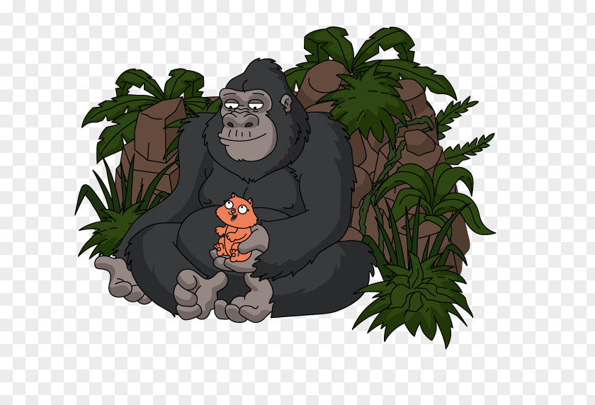 Angry Gorilla Common Chimpanzee Bear Cartoon PNG