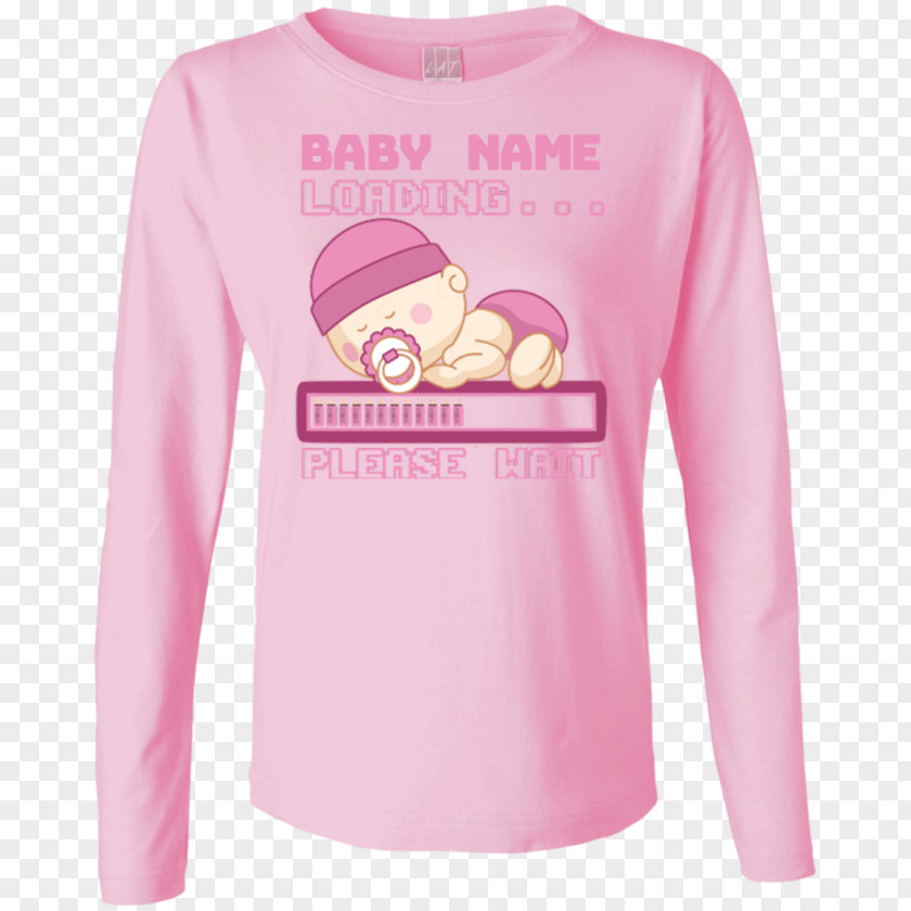 Loading Baby Long-sleeved T-shirt Shoulder Bluza PNG