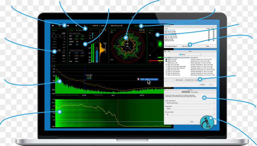 Paper Notes Dialog Computer Program Sound Software Spectrum Analyzer Audio PNG