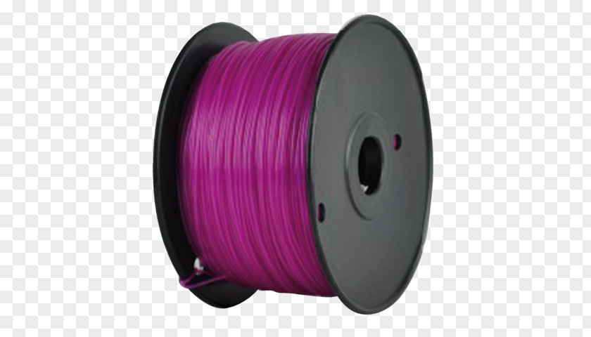 Purple 3D Printing Filament Polylactic Acid PNG
