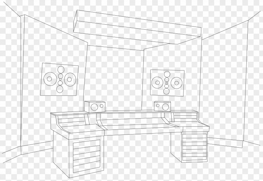 Design Architecture Line Art Drawing PNG