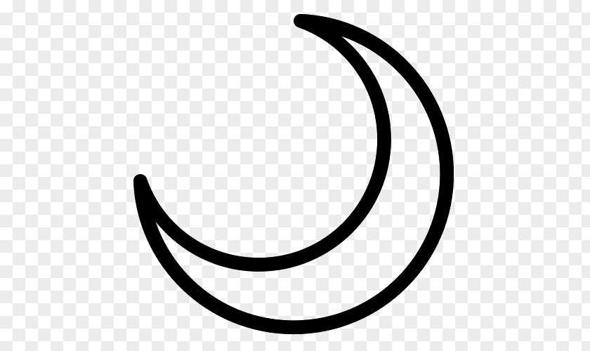 Moon Lunar Phase Crescent New PNG