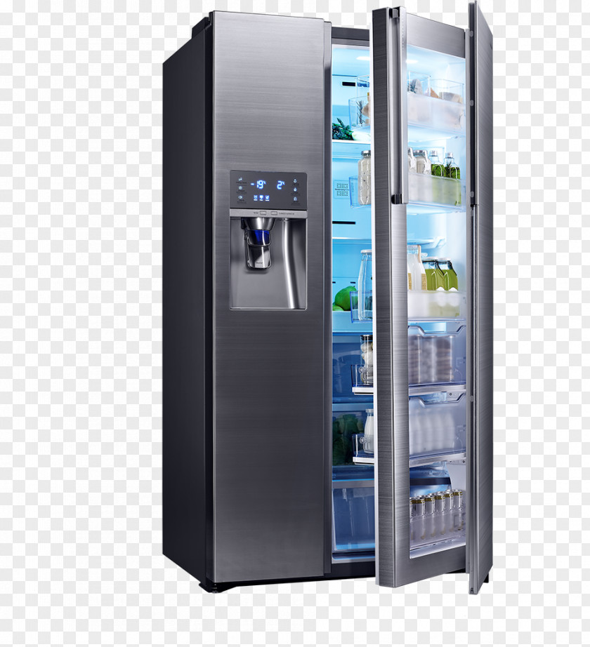 Appliances Internet Refrigerator Freezers Samsung Home Appliance PNG