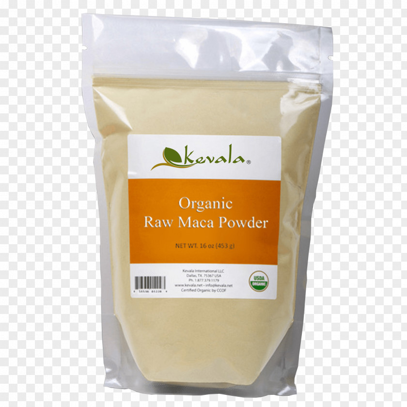 Health Organic Food Raw Foodism Maca Powder PNG