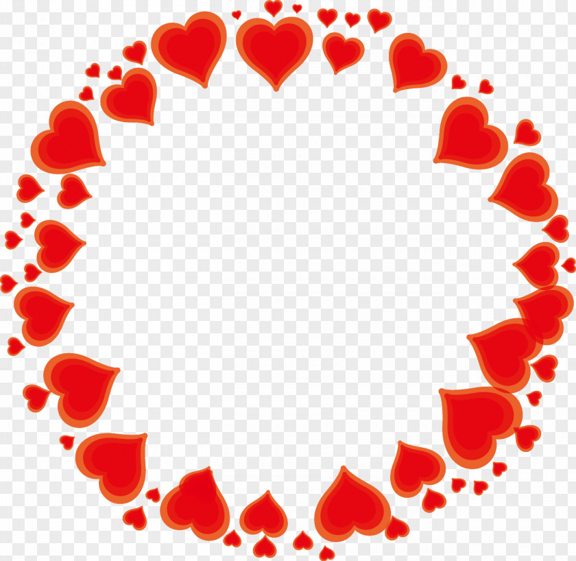 Red Heart-shaped Frame Pattern Marriage Bengali Wedding Biyer Gaan PNG
