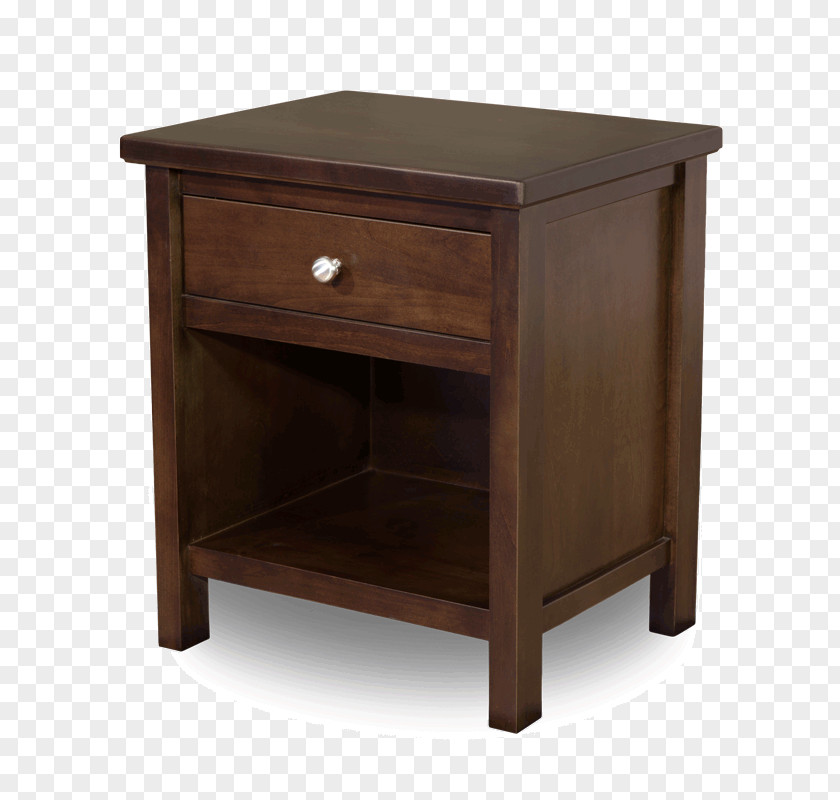 Solid Wood Craftsman Bedside Tables Mission Style Furniture Drawer Robinson Clark PNG