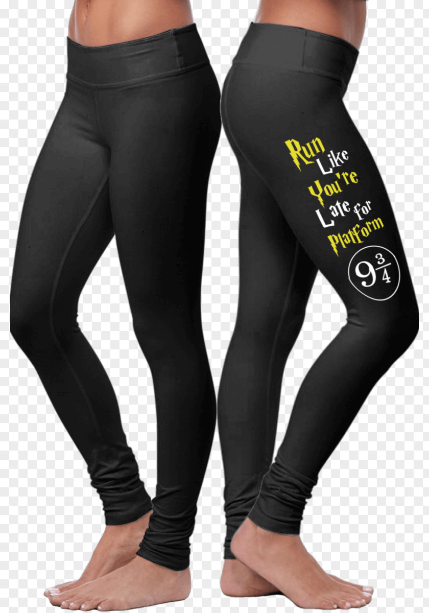 Running Late T-shirt Leggings Clothing Spandex Yoga Pants PNG
