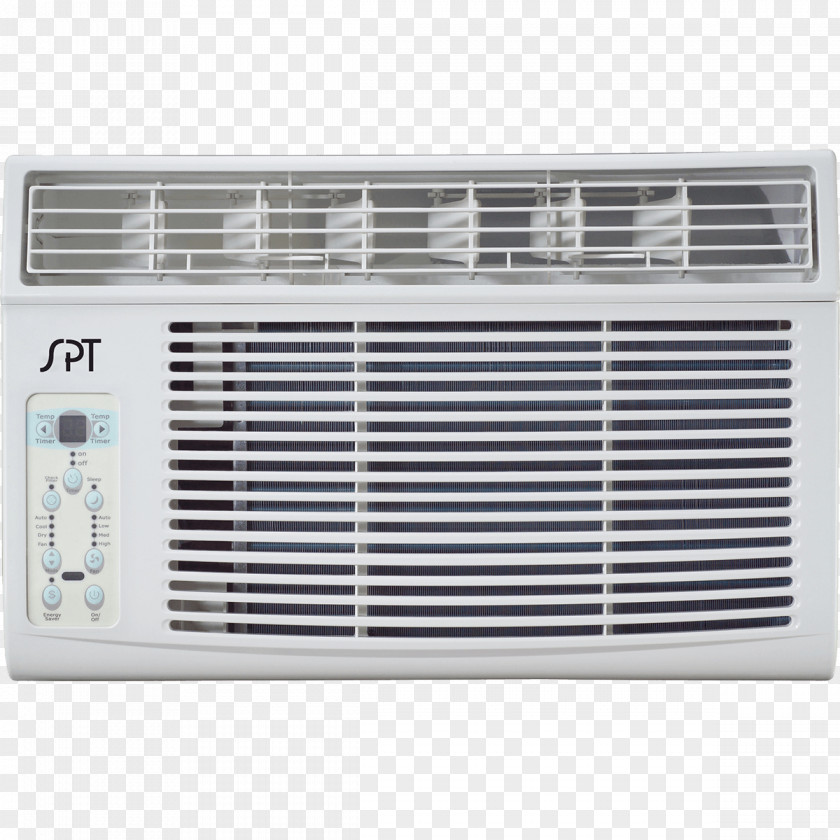 Air Conditioner Window British Thermal Unit Conditioning Energy Star Filter PNG