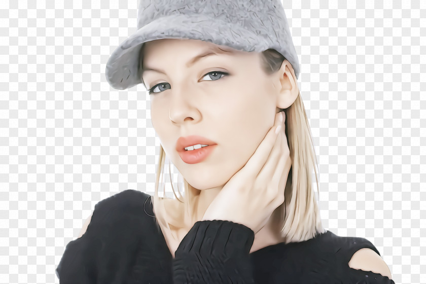 Beanie Cap Face Clothing Skin Head Neck PNG