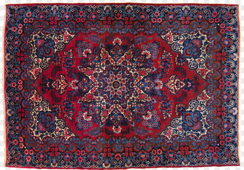 Carpet Tapestry Place Mats Pattern Maroon PNG