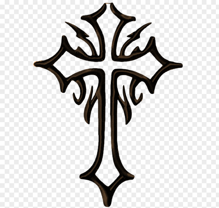 Christian Cross Stencil Celtic Tattoo PNG