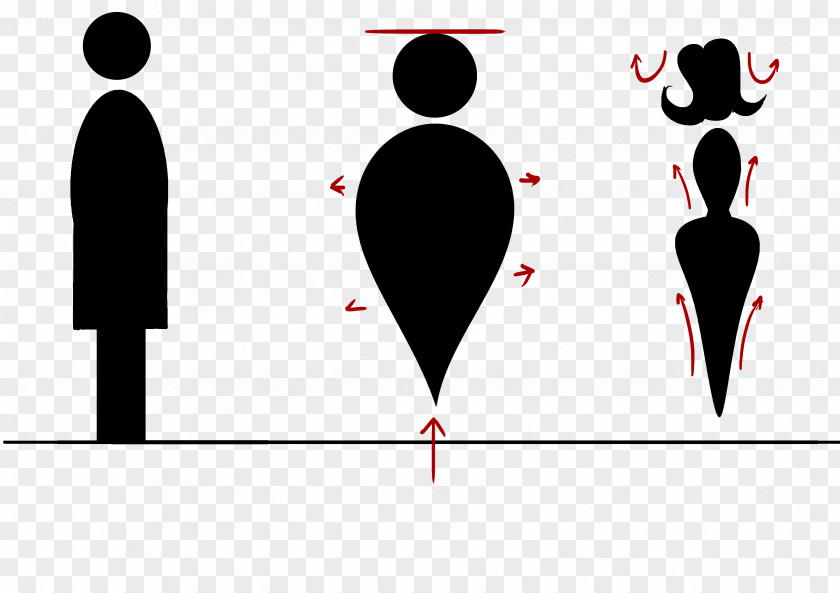Human Silhouette Figure Architecture PNG