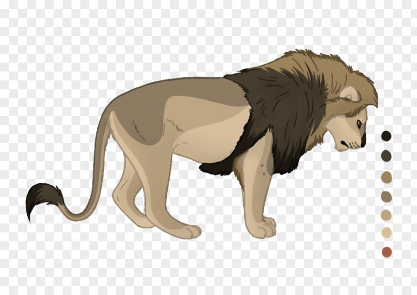 Lion Cat Terrestrial Animal Fauna Wildlife PNG