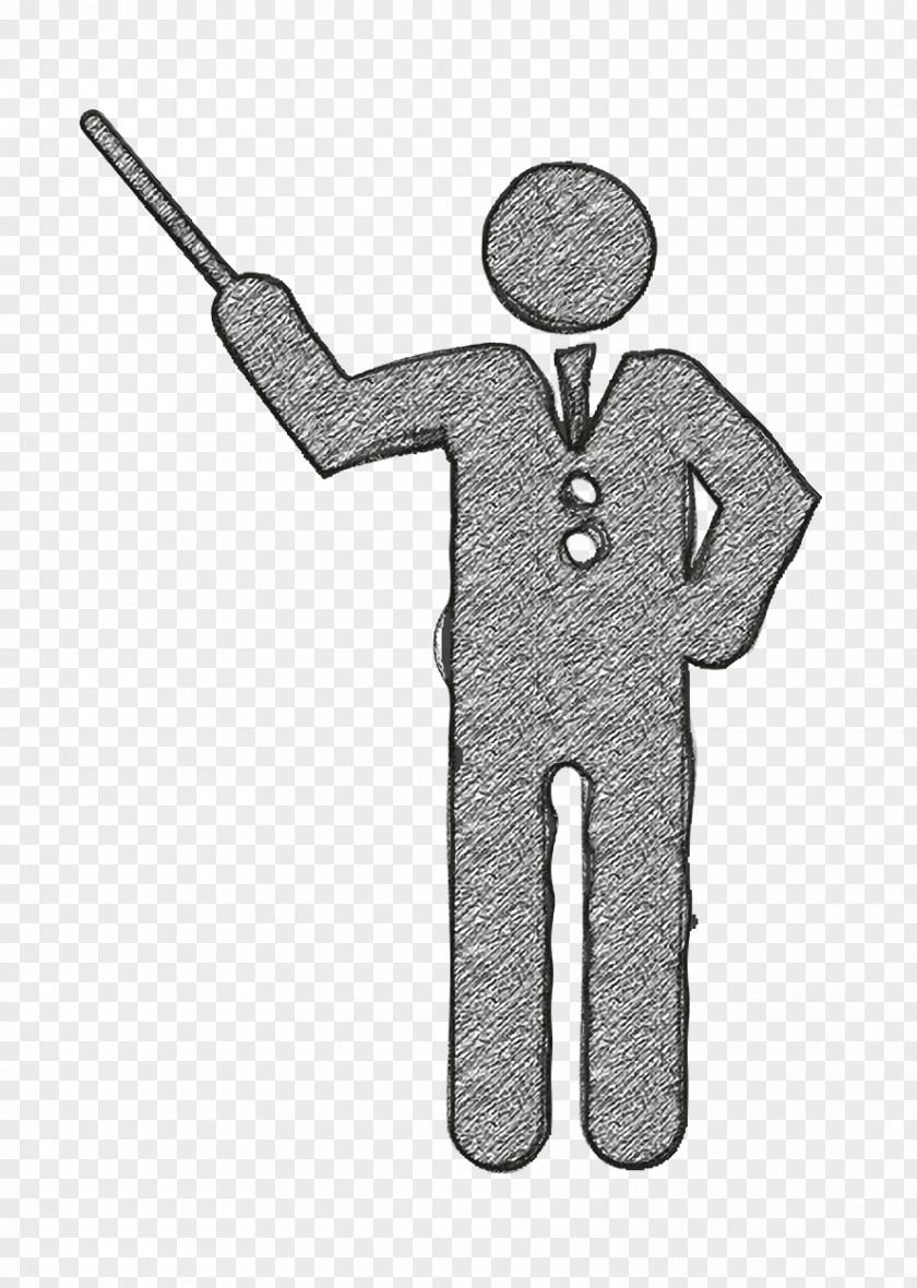 Orchestra Director With Stick Icon Lead Music PNG