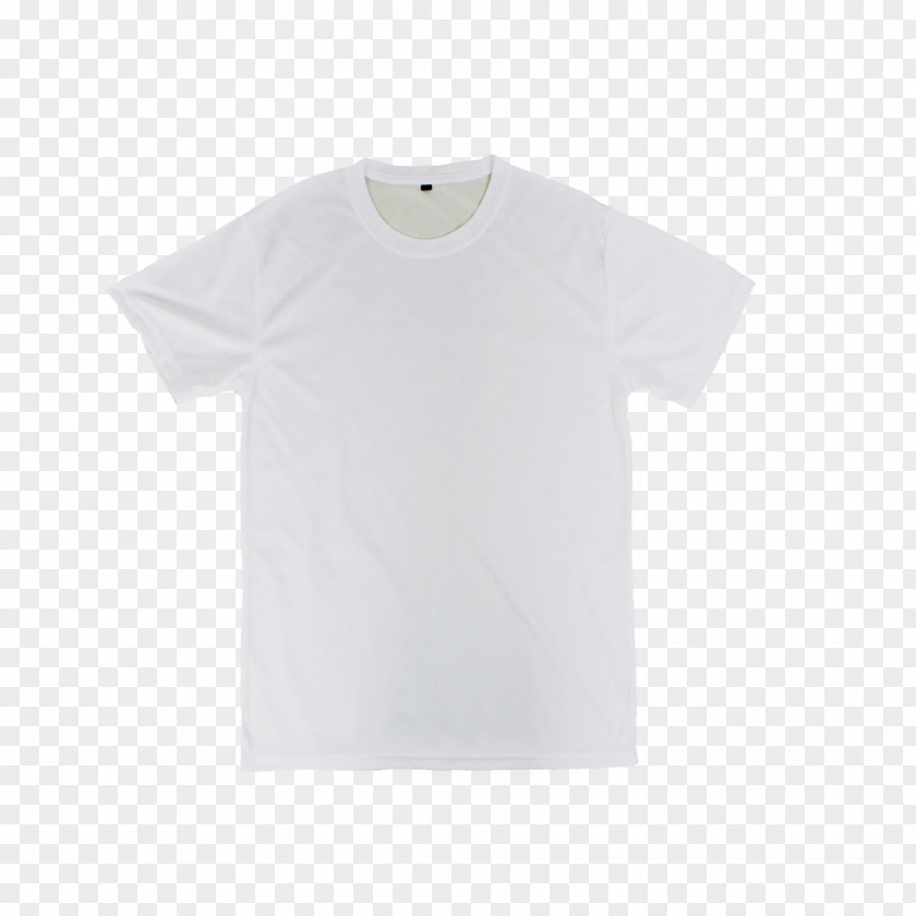 Pure White T-shirt Deduction Material Sleeve PNG