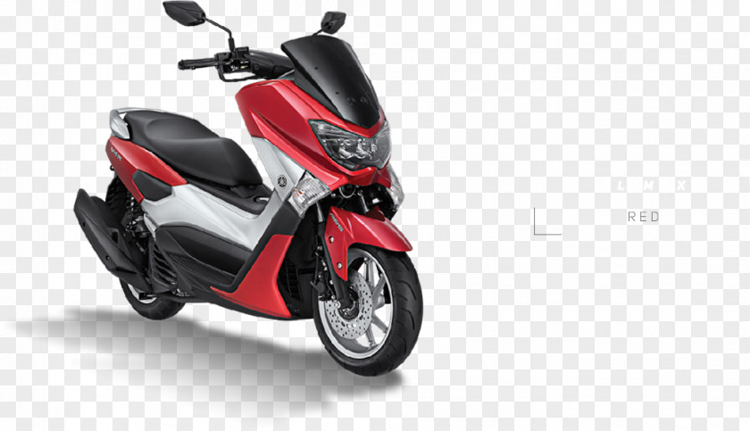 Yamaha Scooter NMAX Motorcycle Car Red PNG