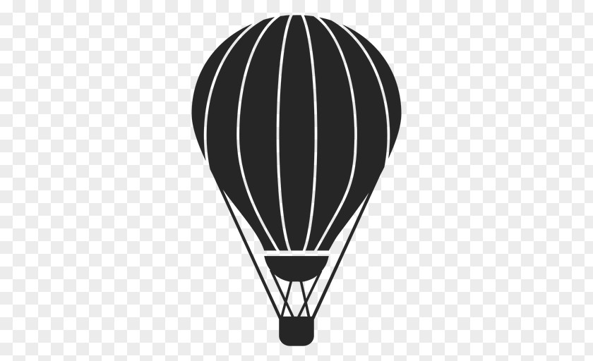Balloon Hot Air Silhouette Image Clip Art PNG