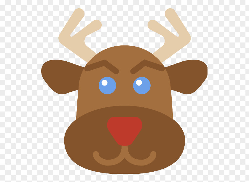 Cartoon Reindeer Avatar PNG