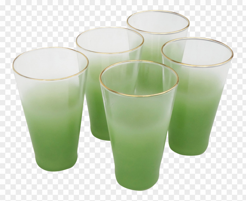 Celadon Highball Glass Pint Plastic Cup PNG