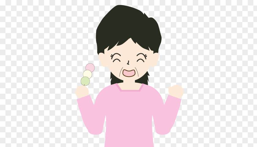 Sign Language Happy Hair Cartoon PNG