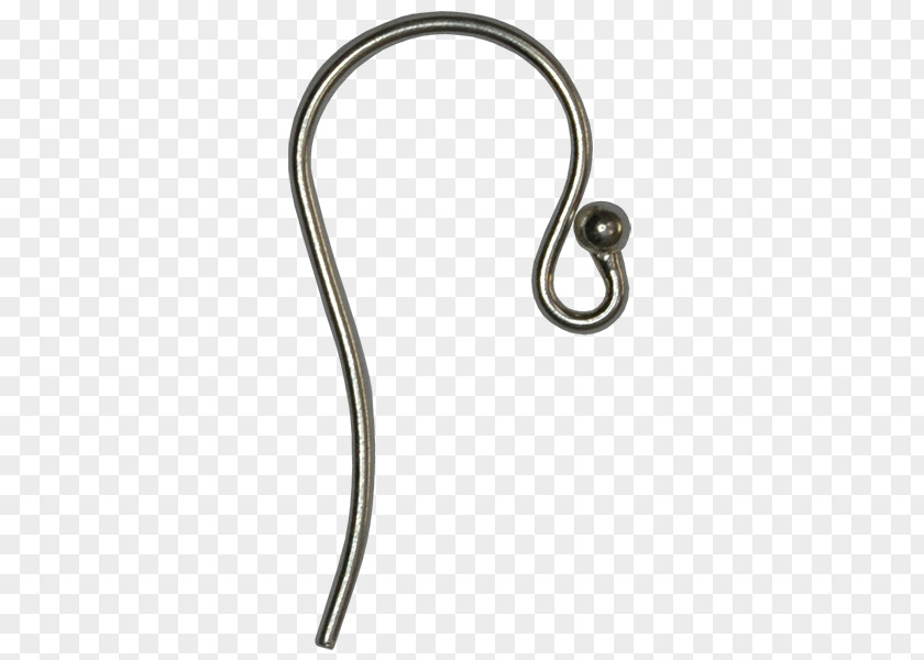 Silver Earring Earwire Finding Jewellery PNG