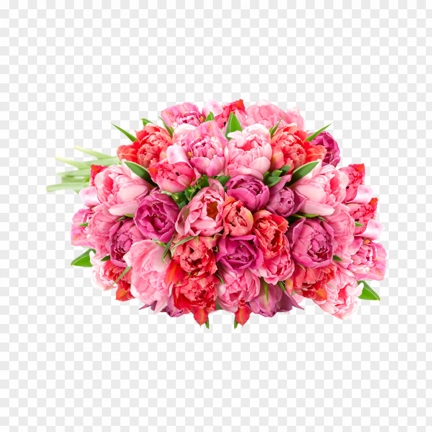 Tulip Garden Roses Cabbage Rose Flower Bouquet Cut Flowers Blume PNG