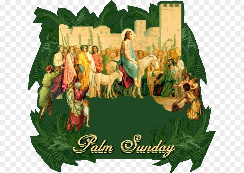 Christmas Eve Label Palm Sunday PNG
