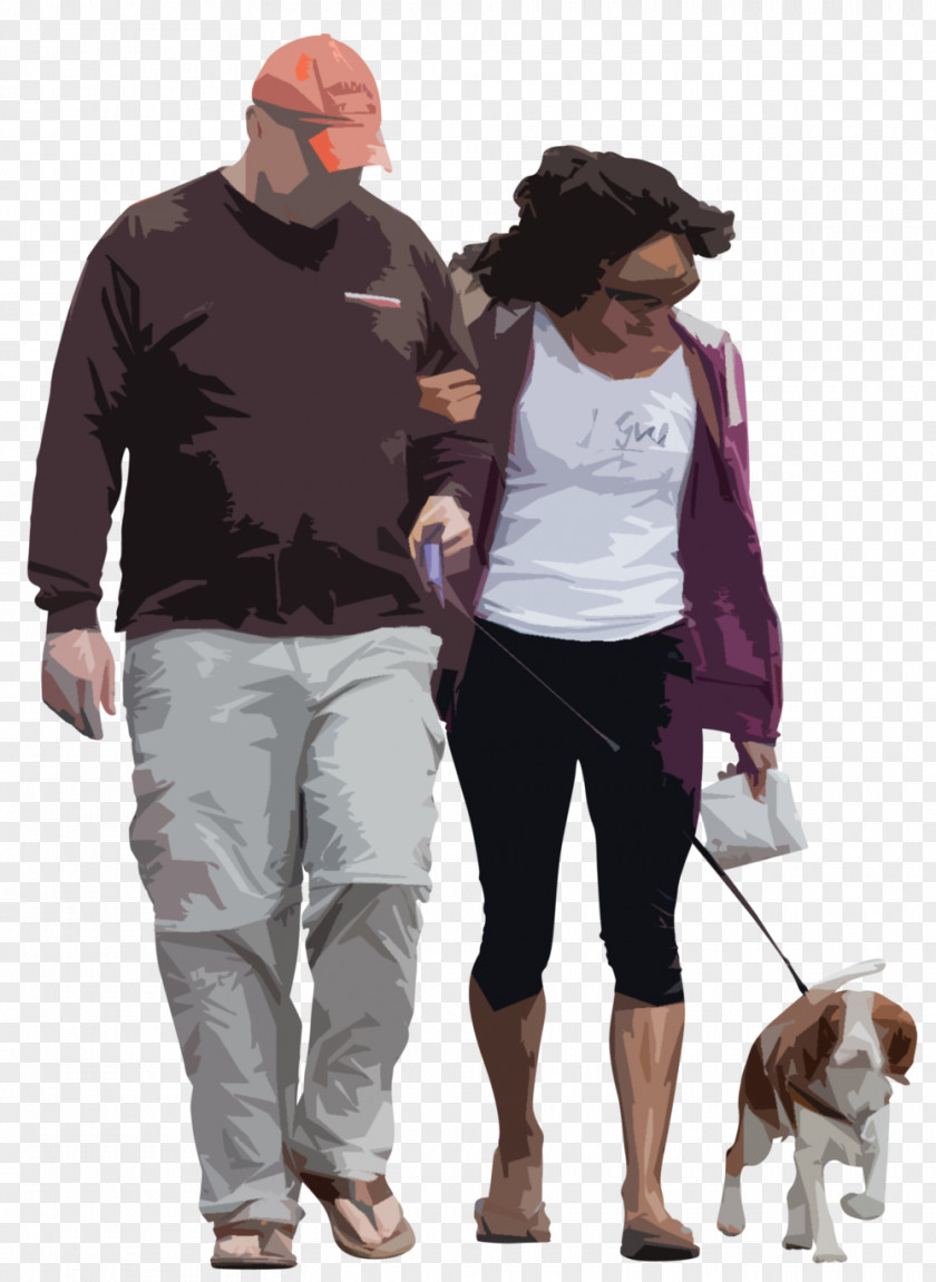 Dog Architectural Rendering Walking Visualization PNG