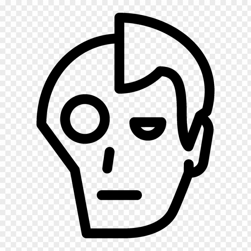 Face Line Art Facial Expression Head Nose PNG