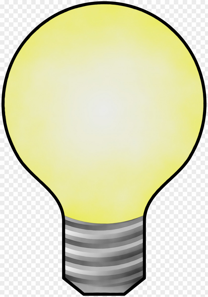 Light Bulb Yellow PNG