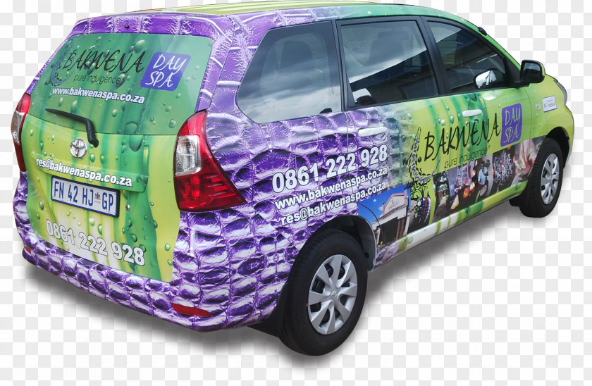 Printing Services Bumper Car Toyota Avanza PNG