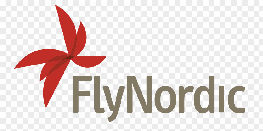 Scandinavian Airlines FlyNordic Logo Transwede Airways McDonnell Douglas MD-80 Sweden PNG
