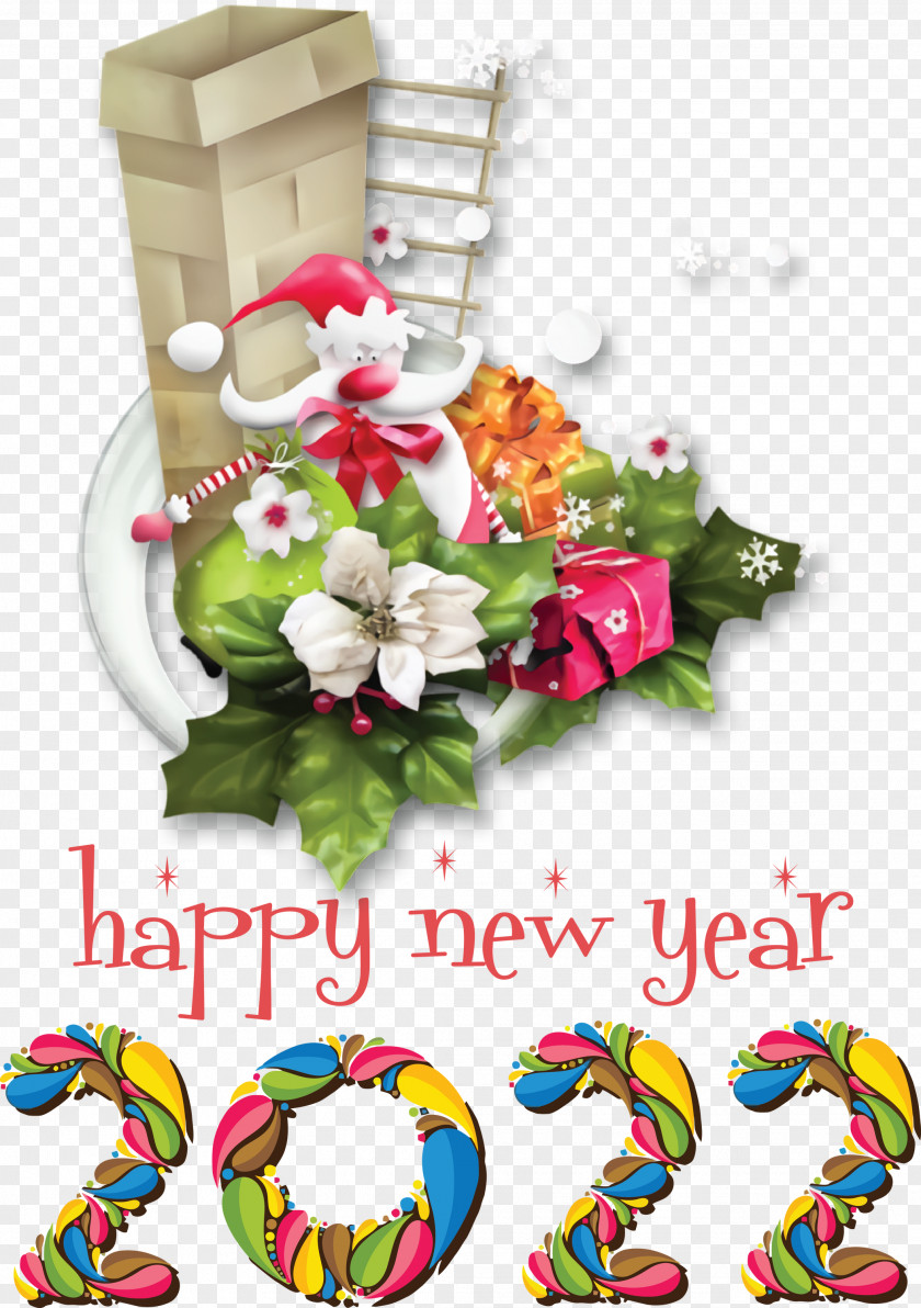 2022 Happy New Year PNG