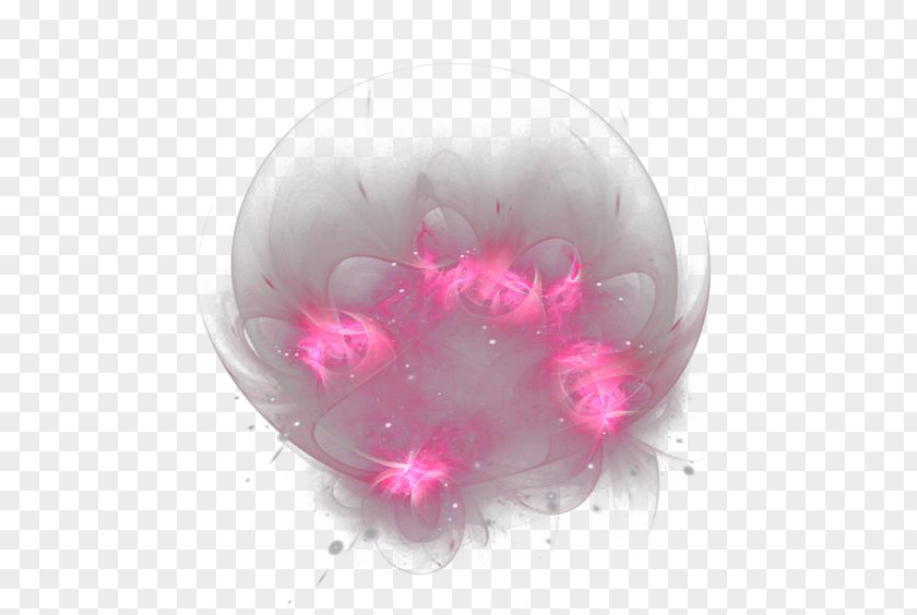 Creative Gray And Pink Star Decoration Light Ping PNG