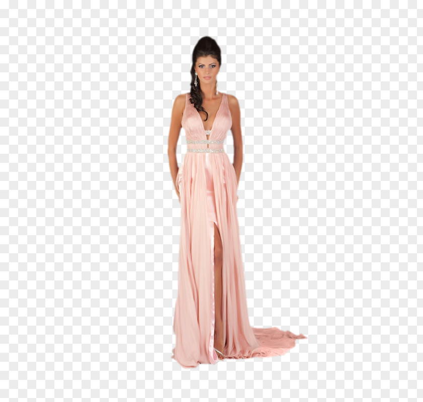 Dress Cocktail Fashion Gown Model PNG
