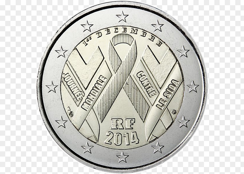 France 2 Euro Commemorative Coins Coin PNG