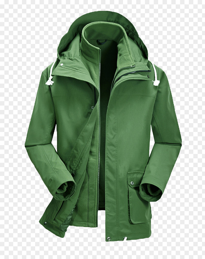 Green Jackets Jacket Hoodie Overcoat PNG