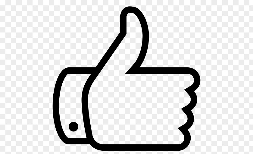 Thumbs Up Thumb Signal Like Button Marketing PNG