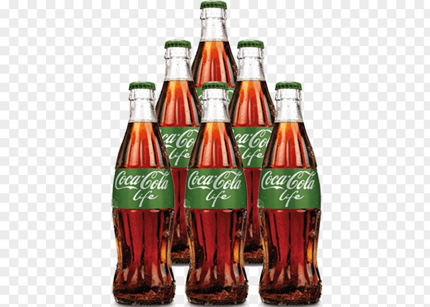 Creative Coca-cola Carbonated Drinks Coca-Cola Fanta Sprite Glass Bottle PNG
