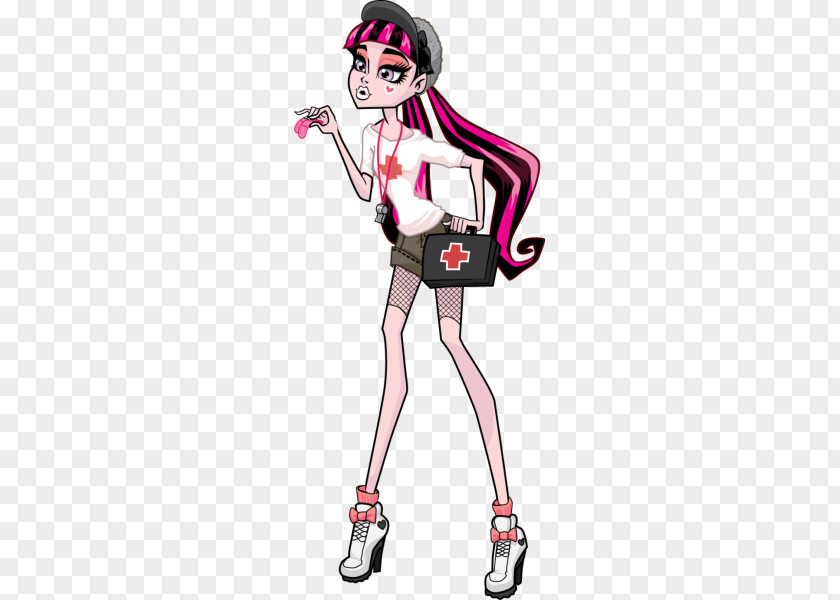 Doll Monster High Frankie Stein Barbie OOAK PNG