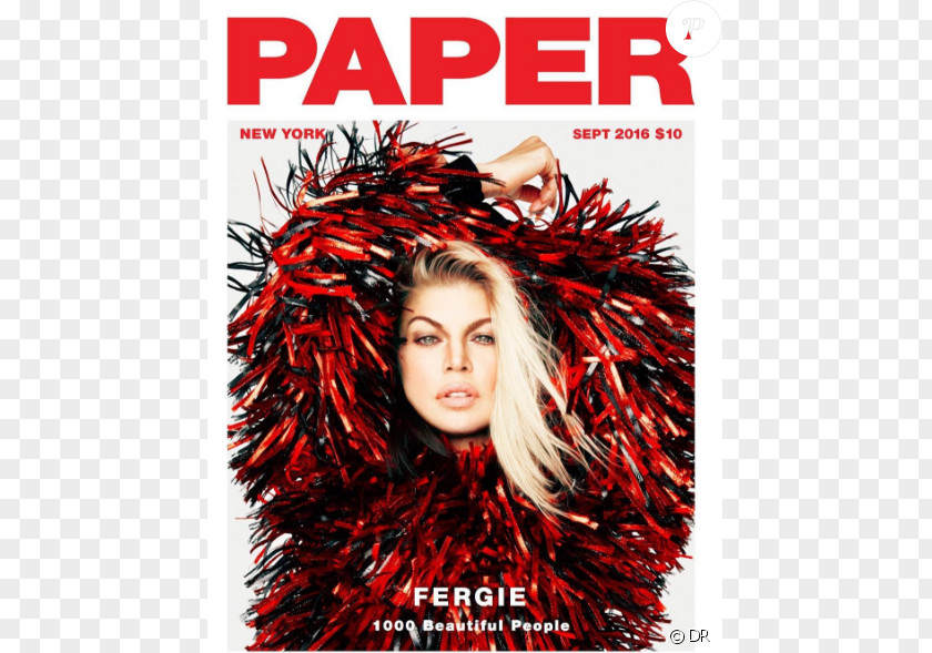 FERGIE Fergie Magazine Paper Book Cover In Touch Weekly PNG