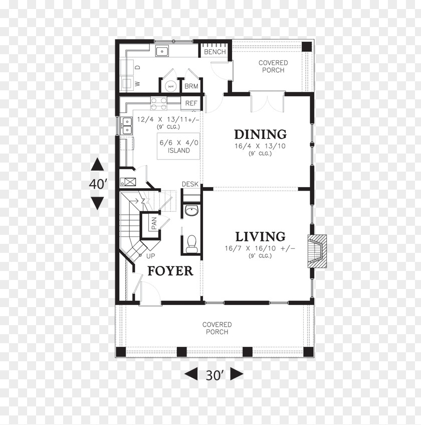 House Floor Plan PNG