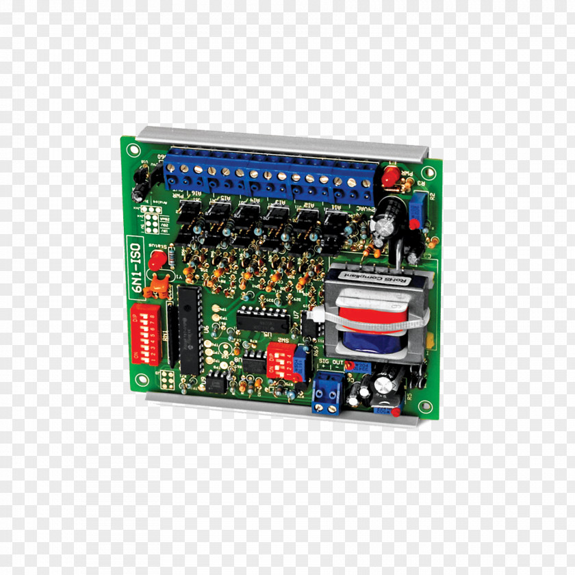 Microcontroller Electronic Component Electronics Sensor Analog Signal PNG