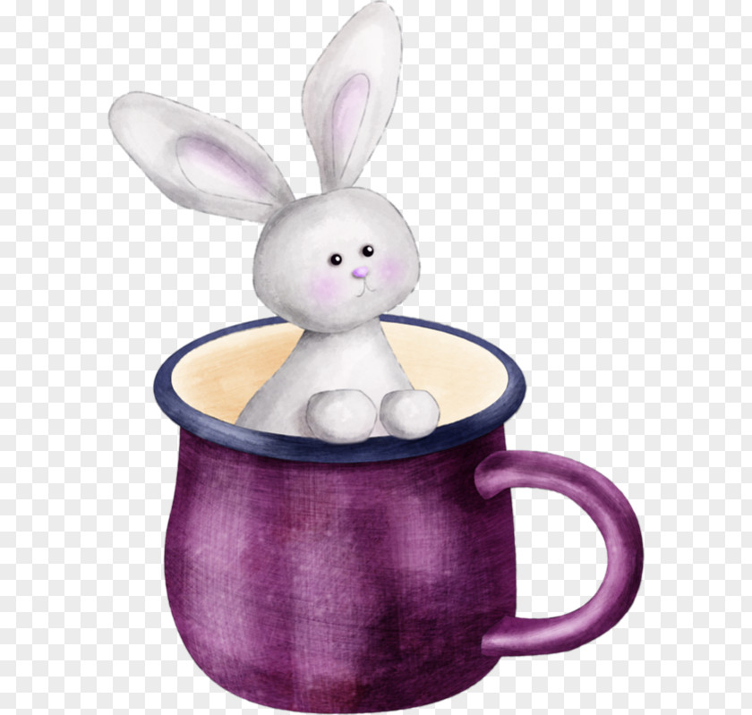 Rabbit Cup 2017 Easter Bunny Mug PNG