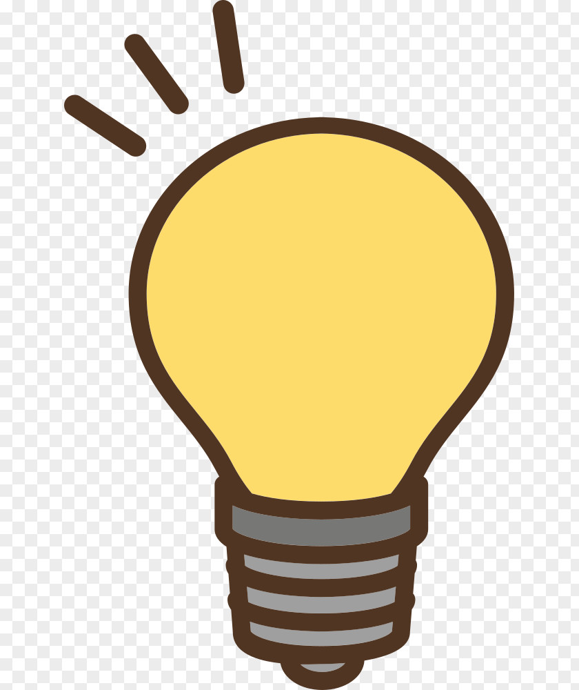 Light Clip Art Electric Incandescent Bulb Illustration PNG