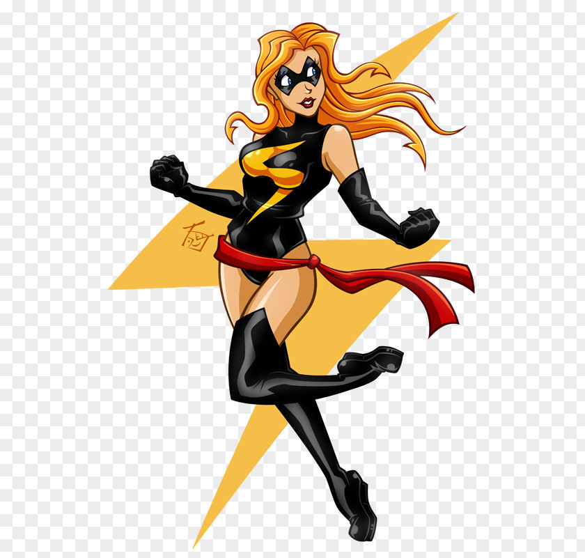 Ms Marvel Superhero Clip Art PNG