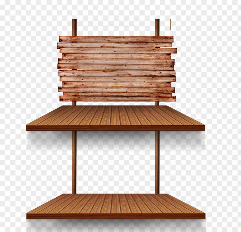 Wood World Farmer And Zoo Shelf PNG